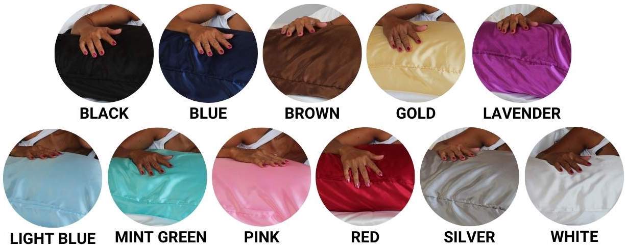 where to buy satin silk pillowcases online